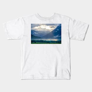 A Break in the Weather, Glacier NP Kids T-Shirt